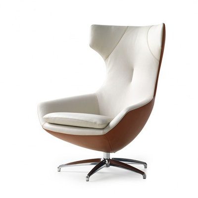 caruzzo armchair Modern Leather Upholstered Relaxing chair Comfortable High Back Armchair supplier