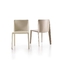 Doyl Hard Fiberglass Dining Chair Modern Simple Saddle Leather Casual supplier
