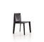 Doyl Hard Fiberglass Dining Chair Modern Simple Saddle Leather Casual supplier