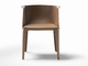 Removable Cover Isabel Armchair Chair / Leather Mid Century Modern Armchair supplier