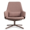 Blu Dot Lock Fiberglass Lounge Chair With With High Back And Surprising Mix Of Materials supplier