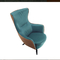 Relaxation Fiberglass Arm Chair ,  Mamy Blue Armchair supplier