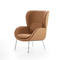 Norman Wing Fiberglass Lounge Chair For Home Decoration Multi Color supplier