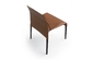 Luxury Light Poliform Seattle Chair / Leather Covers Dining Arm Chair supplier