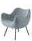 Upholstered Version Fiberglass Arm Chair RM58 Soft Abrasion Resistance supplier